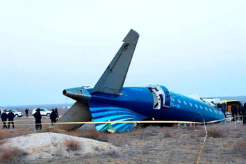  یورونیوز: اصابت موشک روسی دلیل سرنگونی هواپیمای مسافربری آذربایجان بوده است