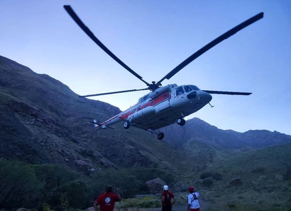 توضیحات معاون استاندار لرستان در خصوص بروز سانحه برای بالگرد هلال احمر