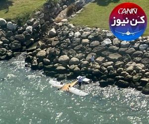 سقوط هواپیمای فوق سبک در نوشهر