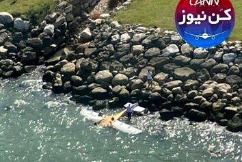 سقوط هواپیمای فوق سبک در نوشهر