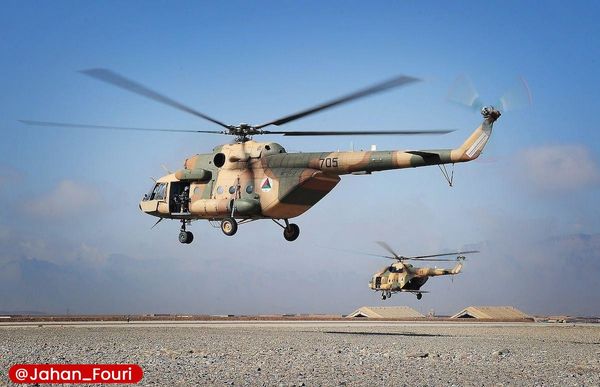 بازگرداندن بالگردهای ارتش پیشین افغانستان به طالبان 