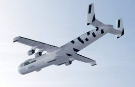 بزرگترین هواپیمای نظامی که تاکنون ساخته شده می‌تواند جنگنده‌ها و هلیکوپترها را حمل کند