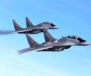 به پرواز در آمدن هواپیماهای لهستان در پی فعالیت روسیه در اوکراین