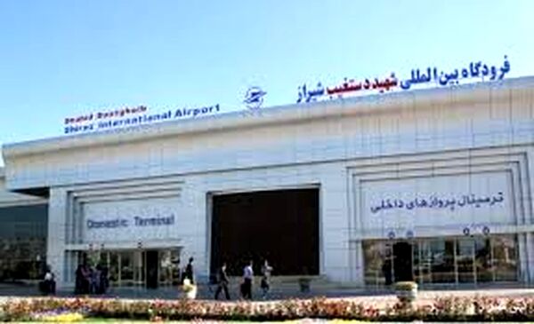 جابجایی ۹۰ هزار و ۵۸۸ مسافر از فرودگاه شیراز در اردیبهشت ماه ۹۹