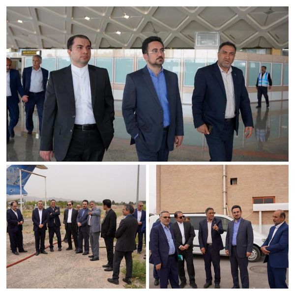 بازدید مدیران ارشد حوزه برنامه ریزی، نظارت و امور اقتصادی شرکت فرودگاهها و ناوبری هوایی ایران از فرودگاه بینالمللی مشهد