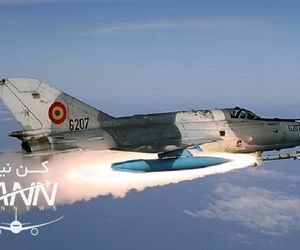 وقتی میگ عراقی توسط کبری نصف میشود