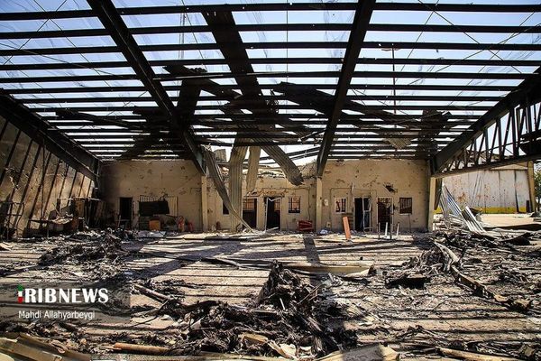 برای اولین بار انتشار تصاویر هواپیماهای سوخته در جنگ ۱۲ روزه