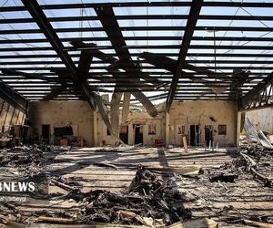 برای اولین بار انتشار تصاویر هواپیماهای سوخته در جنگ ۱۲ روزه