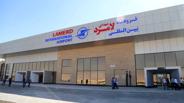 طوفان ۱۳۳ کیلومتری، برج مراقبت فرودگاه بینالمللی لامرد را از کار انداخت