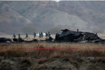 سقوط یک هواپیمای نظامی در روسیه