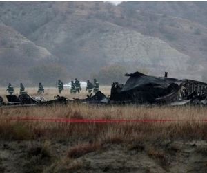 سقوط یک هواپیمای نظامی در روسیه