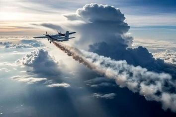 پنجمین پرواز بارورسازی ابرها 
در حوضه آبریز دریاچه ارومیه انجام شد