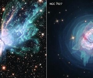 شکار تصویر دو سحابی زیبا با تلسکوپ فضایی «هابل»