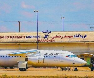 پروازهای مراغه – تهران با زمان‌بندی منظم انجام می‌شود