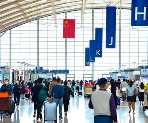 رکوردشکنی فرودگاه‌های شانگهای در سال 2024 با بیش از 124 میلیون مسافر