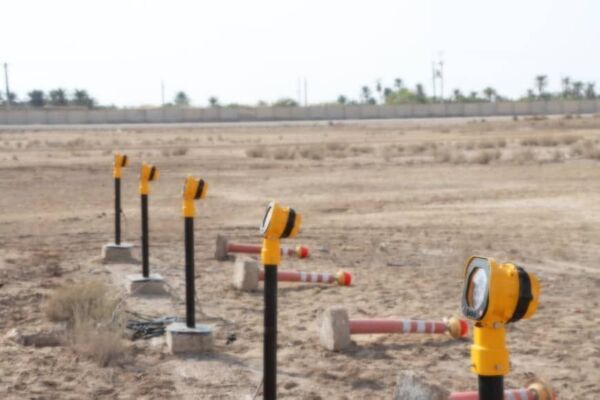 تعویض چراغ‌های SALS فرودگاه آبادان با استانداردهای جدید