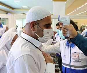 مراقبت‌های بهداشتی حجاج در فرودگاه بوشهر انجام شد