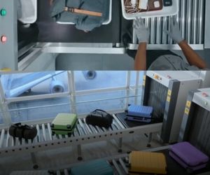 اسکنرهای بار فرودگاهی چگونه بدون باز کردن چمدان، محتویات آن را تشخیص می‌دهند؟