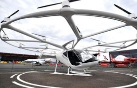 تاکسی‌های پرنده برقی المپیک زمین گیر ماندند