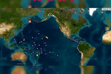 لغو ده‌ها پرواز در "هاوایی" آمریکا به دلیل سونامی پس از زلزله ۸.۸ ریشتری روسیه