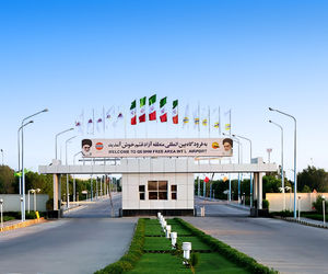 گردوخاک پروازهای قشم را مختل کرد