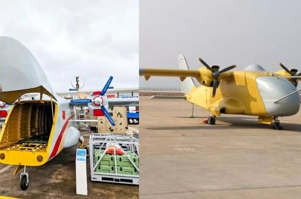 اولین پرواز آزمایشی موفق پهپاد باری غول‌پیکر چین؛ حمل یک تن بار برای ۱۶۰۰ کیلومتر