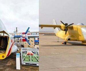 اولین پرواز آزمایشی موفق پهپاد باری غول‌پیکر چین؛ حمل یک تن بار برای ۱۶۰۰ کیلومتر