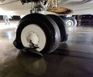 ماجرای ترکیدن لاستیک‌های هواپیماها در مشهد