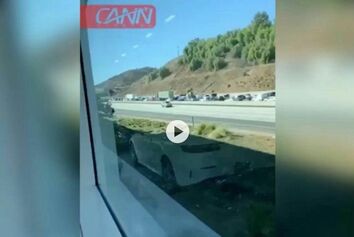 گزارش مخاطب کن نیوز از سقوط هواپیما در کالیفرنیا 