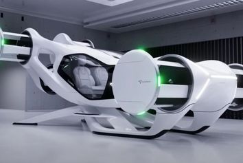 تاکسی پرنده‌ای با قابلیت چرخش 360 درجه