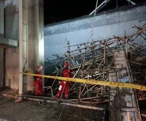 ریزش یک سوله در فرودگاه امام(ره)