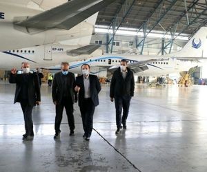 بازدید مدیران سازمان بازرسی کل کشور از هواپیمایی آسمان