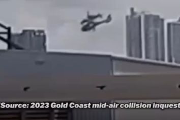 تصاویر جدید از برخورد هلیکوپترها در گلد کوست استرالیا منتشر شد