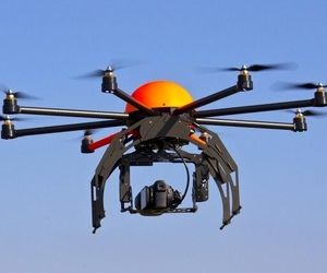 نقش پررنگ پهپادها در عملیات عمرانی