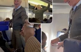 مدیرعامل ساوت‌وست در نقش مهماندار داوطلب به مسافران خدمت کرد