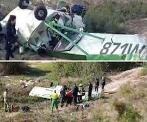 سقوط هواپیما در پرتغال دو مجروح برجا گذاشت