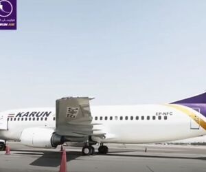 یک فروند بوئینگ ۷۳۷ به ناوگان کارون پیوست +فیلم 