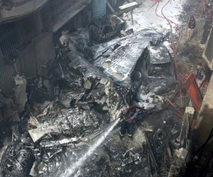 بررسی مستندات سقوط هواپیمای کراچی در پارلمان ملی پاکستان