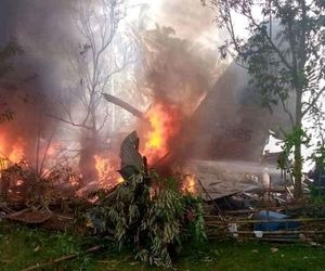 سقوط هواپیمای نظامی فیلیپین با ۸۵ سرنشین