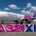 نخستین فروند از هواپیمای ایرباس A321XLR در دستان «ویز ایر»