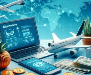 رزرو بلیط هواپیما با بیش از ۱۰۰ نوع ارز دیجیتال