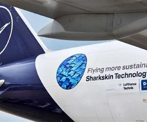 استفاده از پوست کوسه در طراحی هواپیما برای اولین بار 