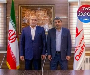 دیدار و گفتگو کاپیتان زنگنه  با کاپیتان قاسمی 