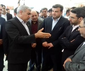 افتتاح طرح توسعه ترمینال فرودگاه نوشهر با حضور وزیر جوان 
