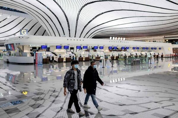 فرودگاه‌های جهان خالی از مسافر