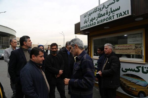 به‌کارگیری ون‌های جدید 
تاکسیرانی در فرودگاه مهرآباد