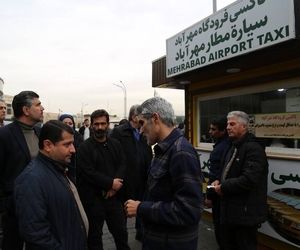 به‌کارگیری ون‌های جدید 
تاکسیرانی در فرودگاه مهرآباد