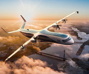 تصاویر طرح اولیه از بزرگترین هواپیمای هیبریدی جهان
