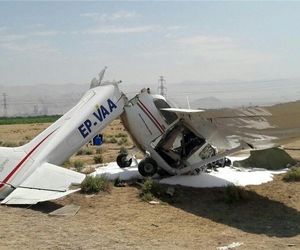 دو کشته در سقوط هواپیمای آموزشی در اراک 
