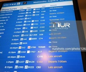 تعطیلی موقت پروازهای اصلی یونایتد ایرلاینز در آمریکا و کانادا به دلیل مشکل فنی